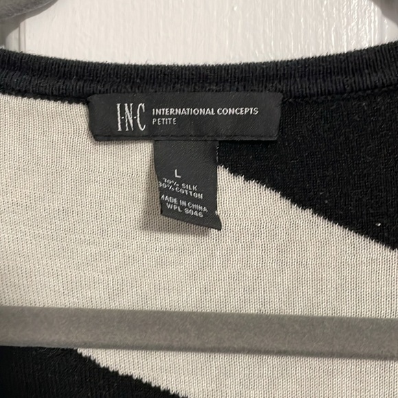 INC Animal Print Cardigan - Picture 3 of 6